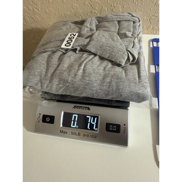 Talbots Women Top Grey Metallic Shimmer Long Sleeve 2XP - Picture 7 of 7